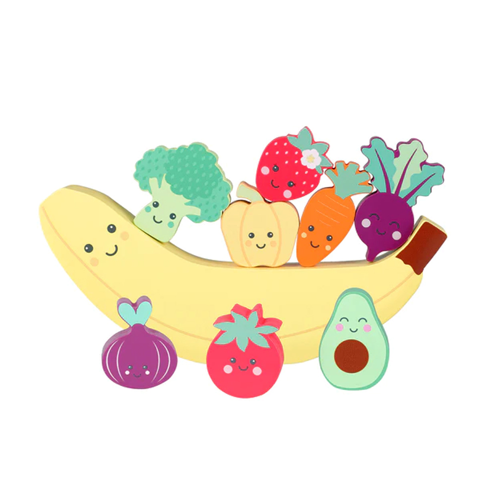 Happy Veggies & Friends Balancing Game